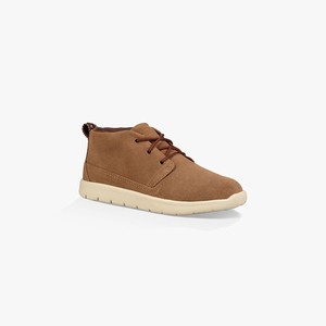 Ugg Canoe Suede Chukka Kids Sneakers Brown (0683DYQHU)